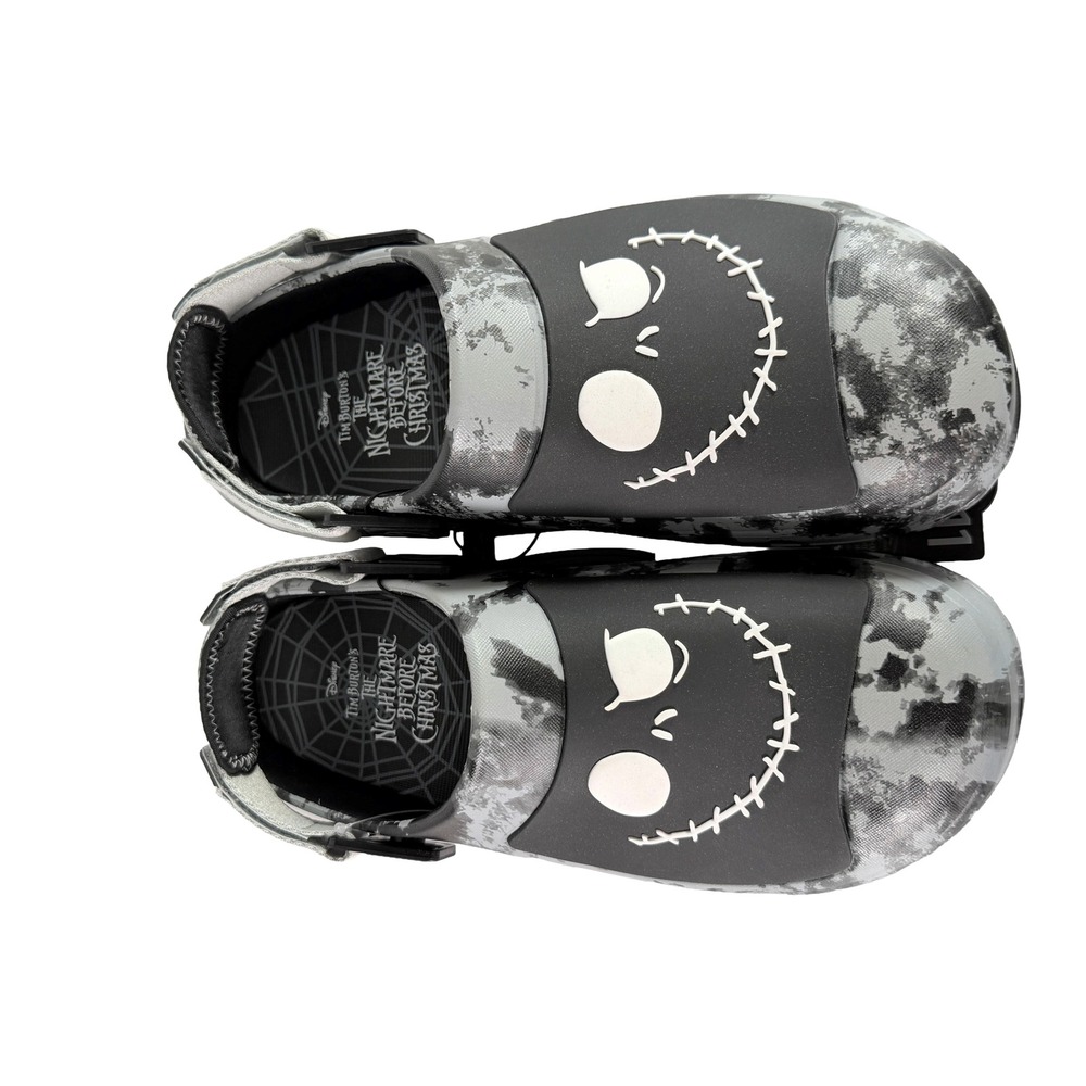 Disney Nightmare Before Christmas Jack Skellington Mens Clogs Size 11 Ground Up